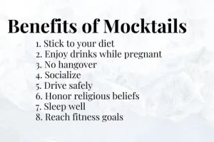 benefits of mocktail
