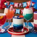 Festive 4th of July Mocktail Creations